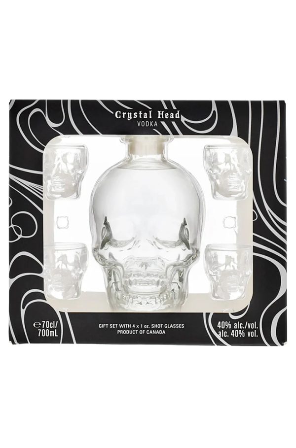 Crystal Head Vodka Gift Set 700ml