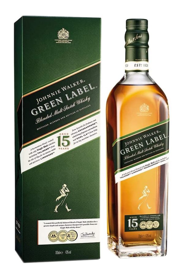 Johnnie Walker Green Label 15 Years Whisky 700ml