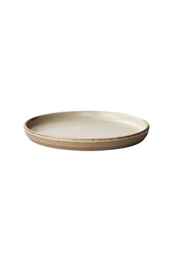 KINTO Plate Ceramic Lab CLK-151 Beige 160mm | Σετ 3 τεμαχίων