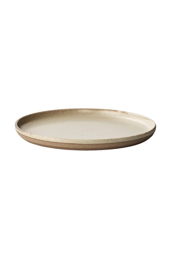 KINTO Plate Ceramic Lab CLK-151 Beige 200mm | Σετ 3 τεμαχίων